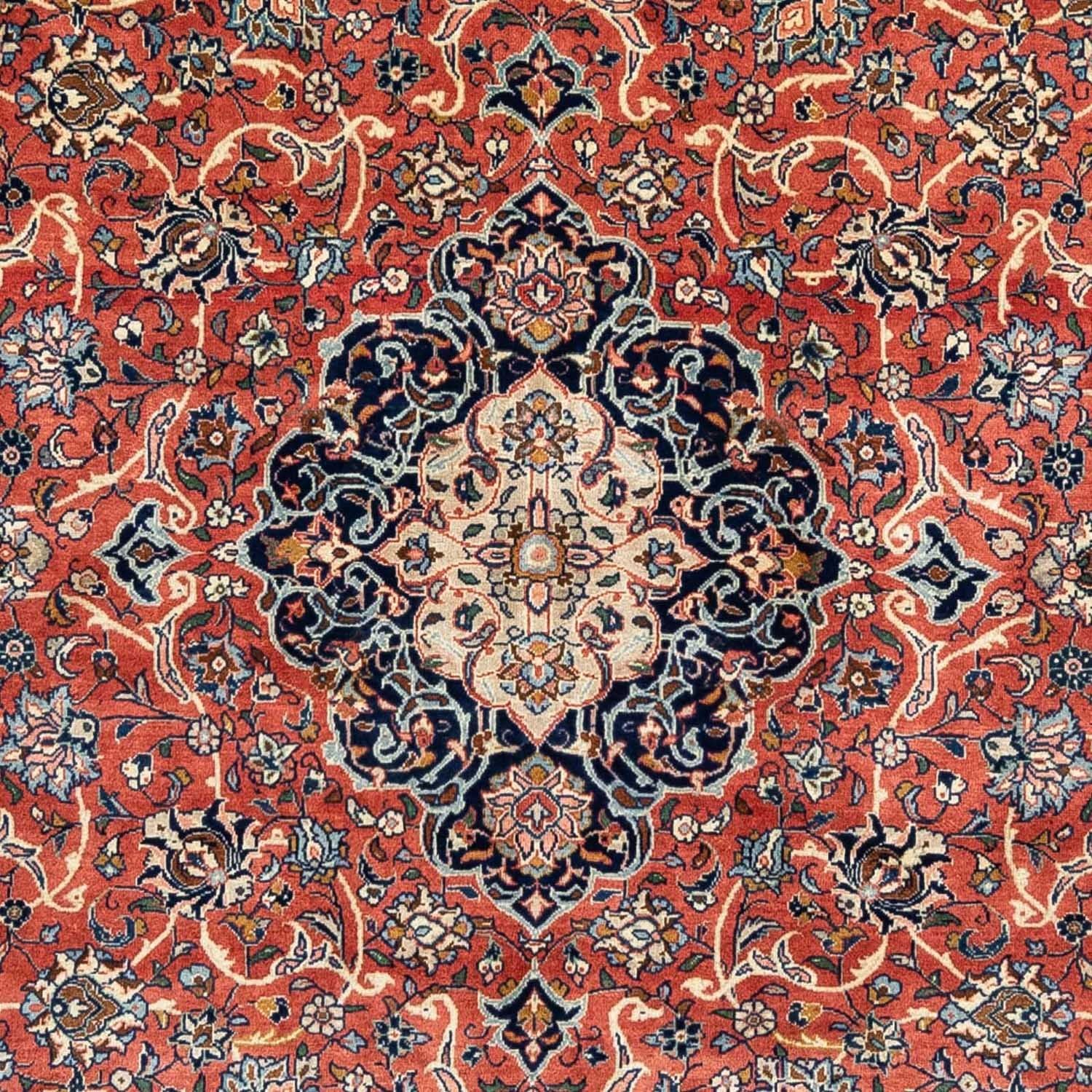 Alfombra persa - Real - 298 x 217 cm - rojo