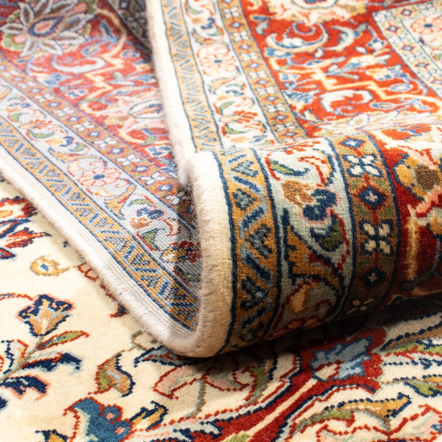Alfombra persa - Real - 293 x 196 cm - beige