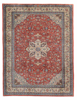 Alfombra persa - Real - 292 x 220 cm - rojo