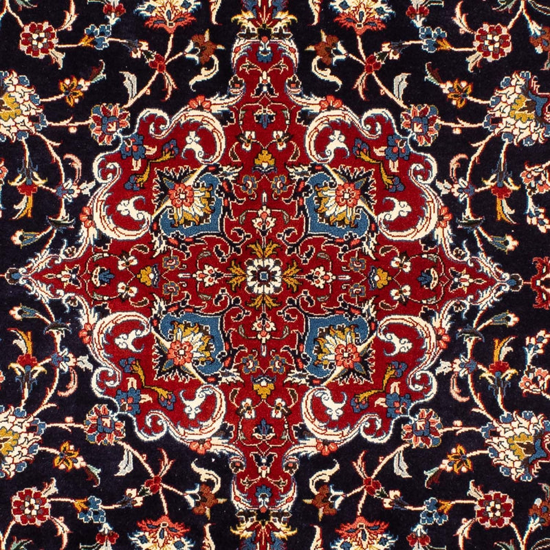 Alfombra persa - Real - 302 x 202 cm - azul oscuro