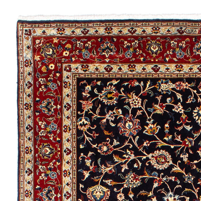 Alfombra persa - Real - 302 x 202 cm - azul oscuro