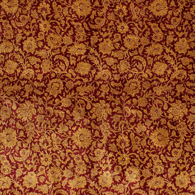 Alfombra de seda - Ghom Seda - Prima - 216 x 132 cm - azul oscuro