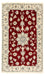 Alfombra Persa - Nain - Real - 128 x 75 cm - rojo
