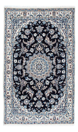 Alfombra de pasillo Alfombra Persa - Nain - Real - 174 x 106 cm - beige