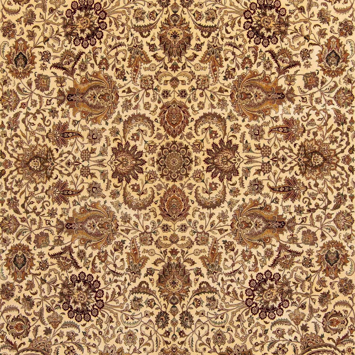 Alfombra Vintage - 433 x 306 cm - marrón claro