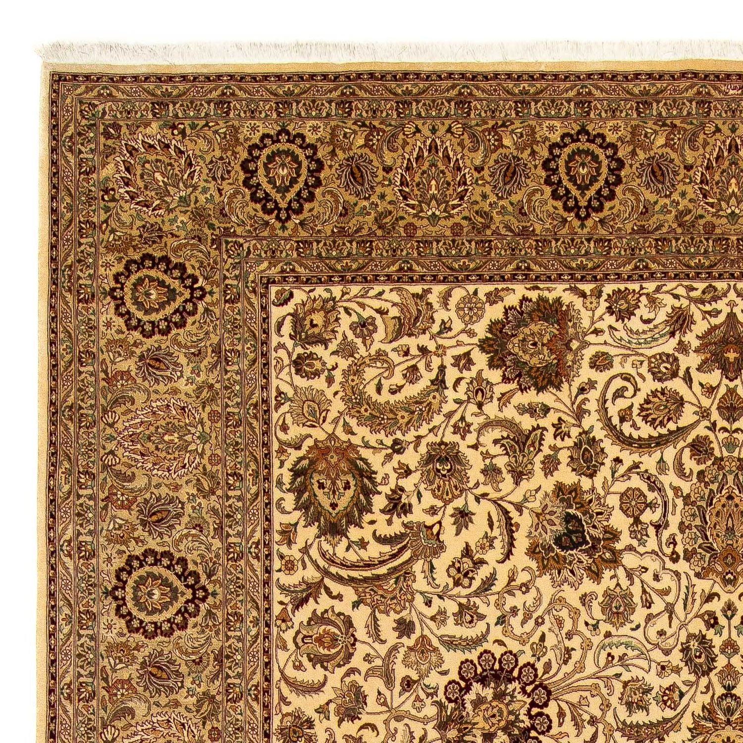Alfombra Vintage - 433 x 306 cm - marrón claro