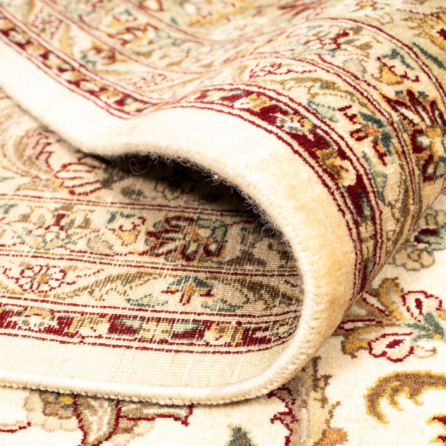 Alfombra Vintage - 433 x 306 cm - marrón claro
