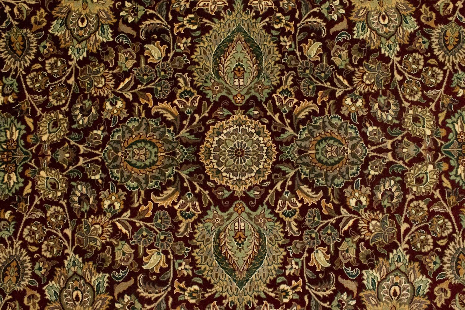 Alfombra de seda - Hereke seda - Prima - 187 x 125 cm - rojo
