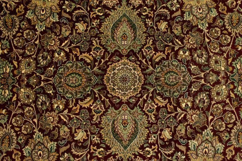 Alfombra de seda - Hereke seda - Prima - 187 x 125 cm - rojo