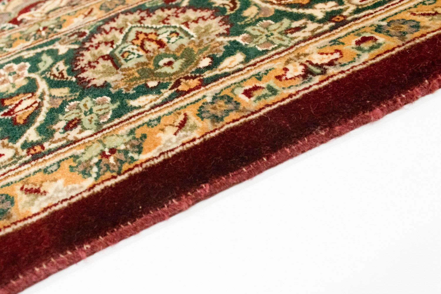 Alfombra de seda - Hereke seda - Prima - 187 x 125 cm - rojo