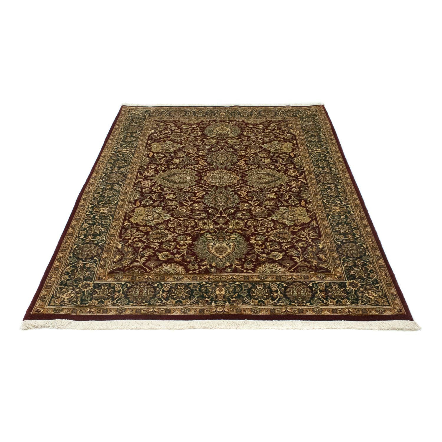Alfombra de seda - Hereke seda - Prima - 187 x 125 cm - rojo