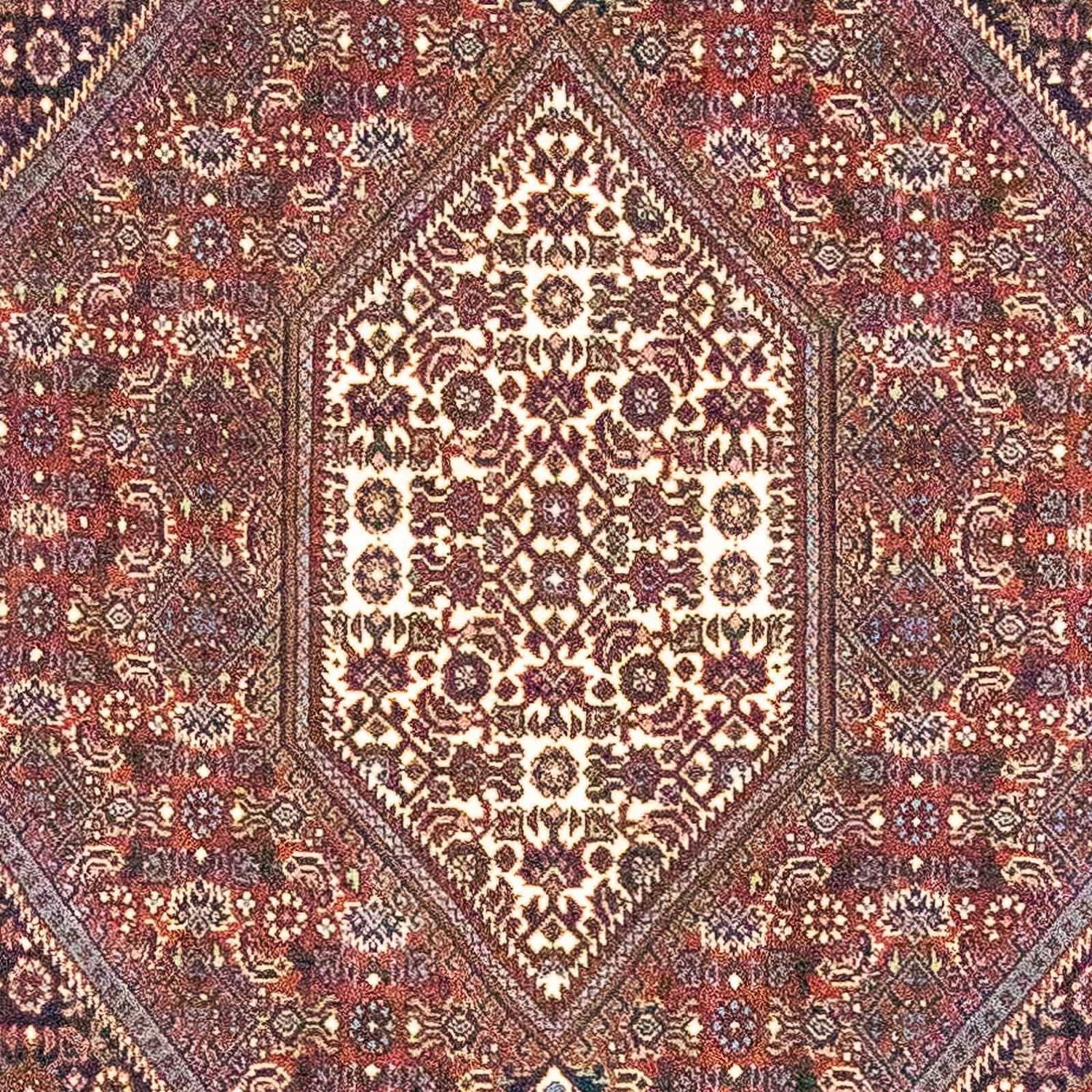 Alfombra persa - Bidjar - 170 x 107 cm - rojo claro