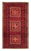 Alfombra de pasillo Alfombra Belutsch - 224 x 119 cm - rojo