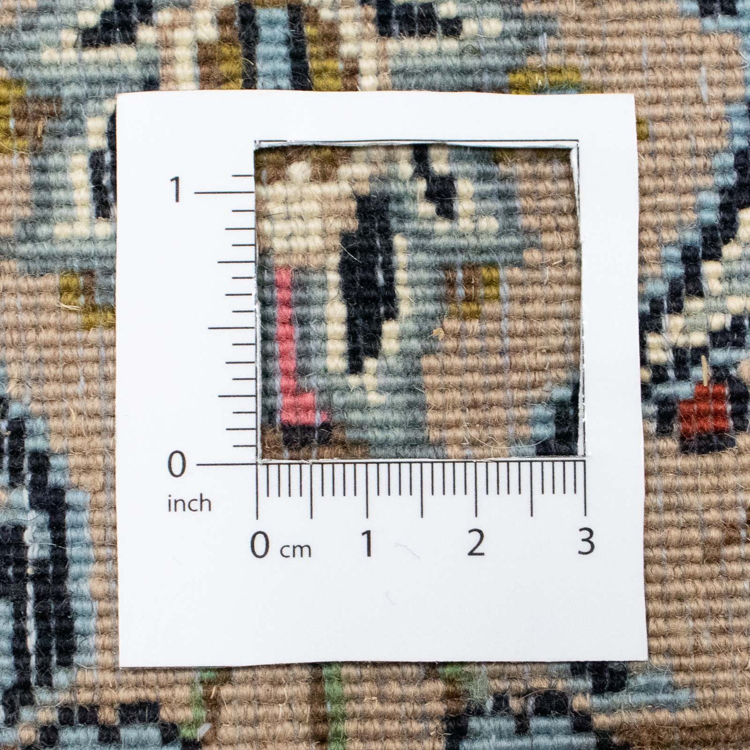 Alfombra persa - Keshan - 172 x 110 cm - beige