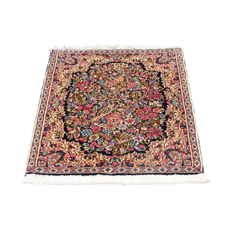Alfombra persa - Real - 71 x 53 cm - azul