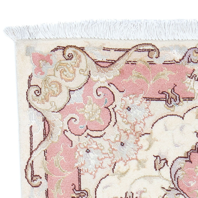 Alfombra Persa - Tabriz - Real - 92 x 60 cm - beige