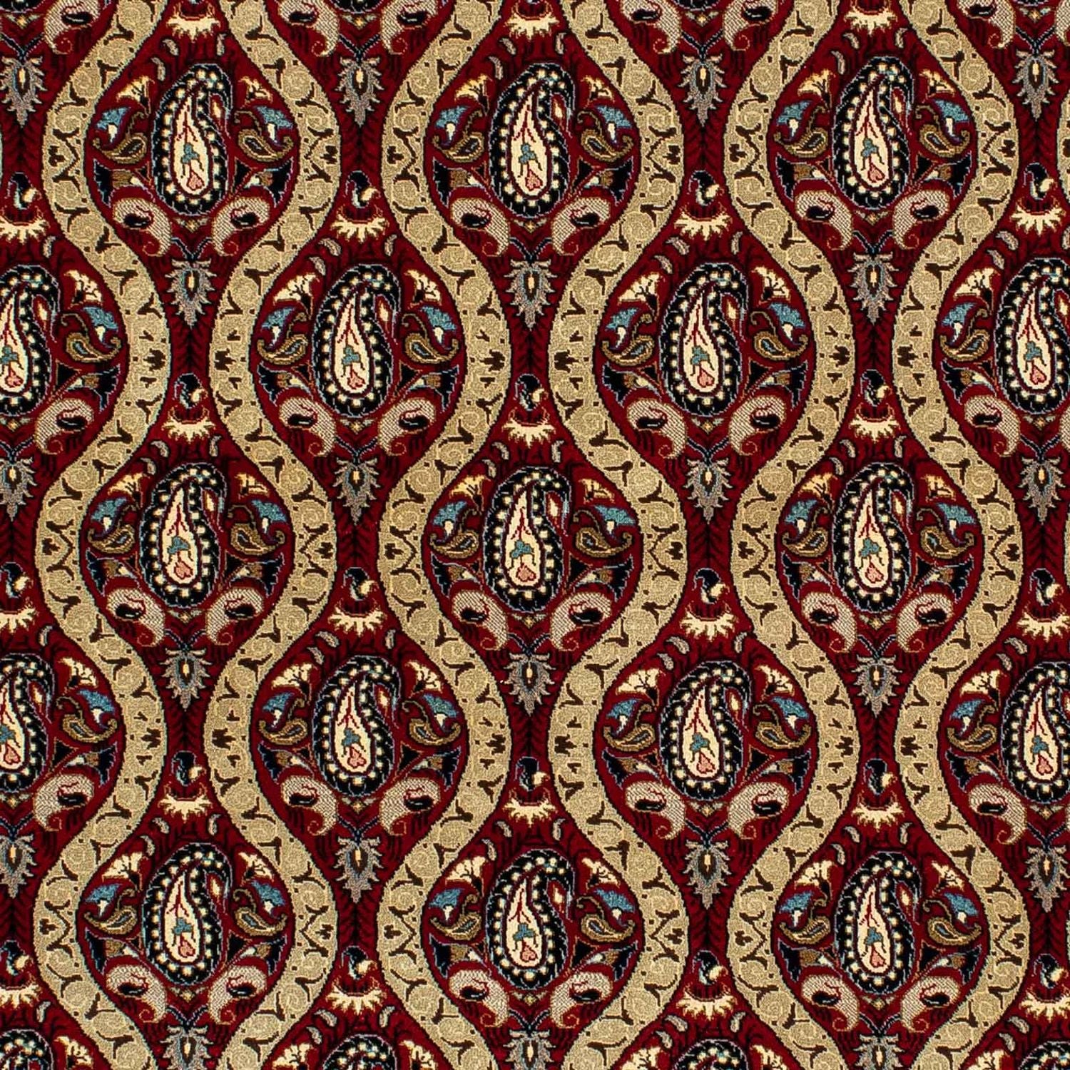 Alfombra persa - Ghom - 207 x 140 cm - multicolor