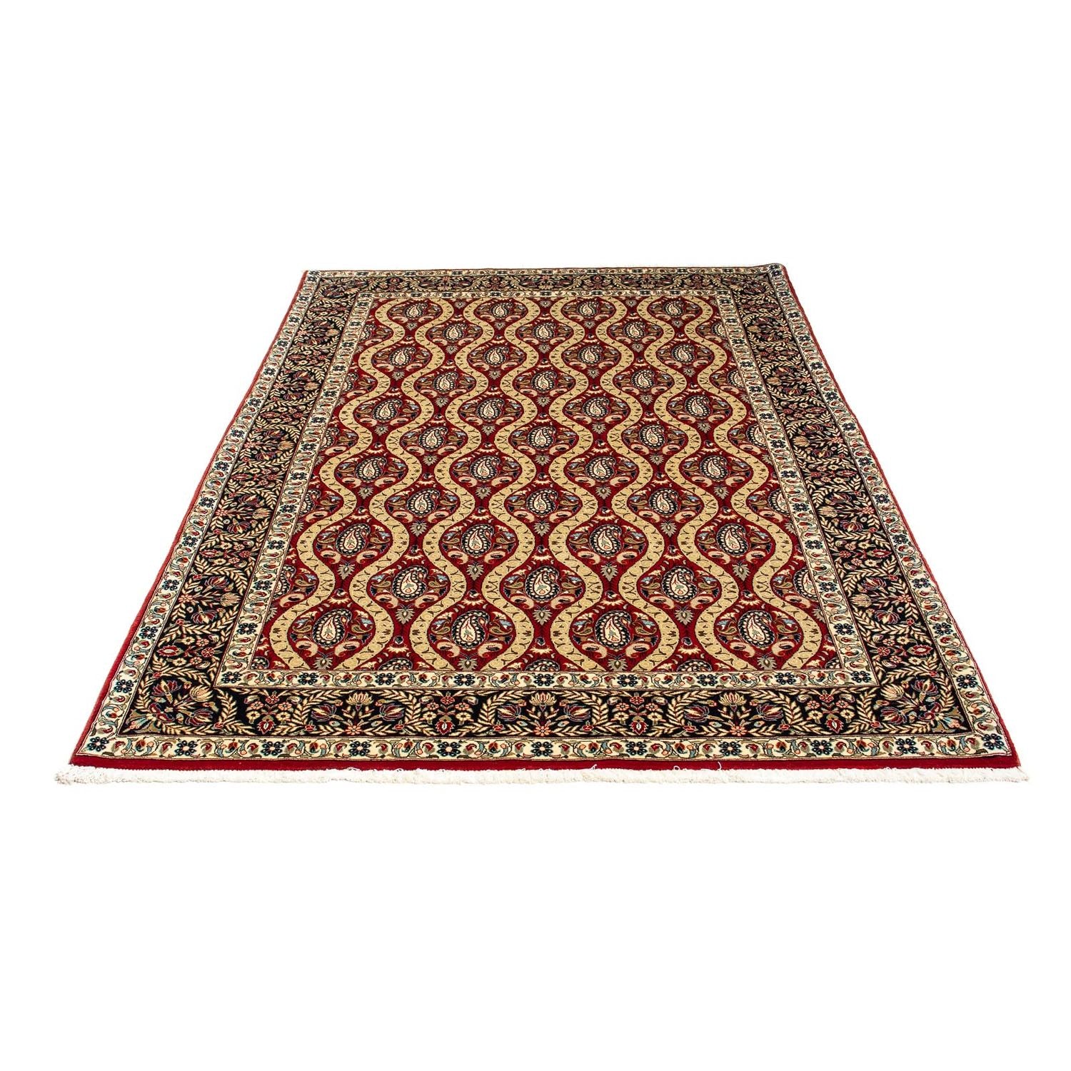 Alfombra persa - Ghom - 207 x 140 cm - multicolor