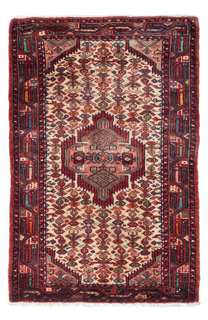 Alfombra persa - Nómada - 125 x 80 cm - rojo oscuro