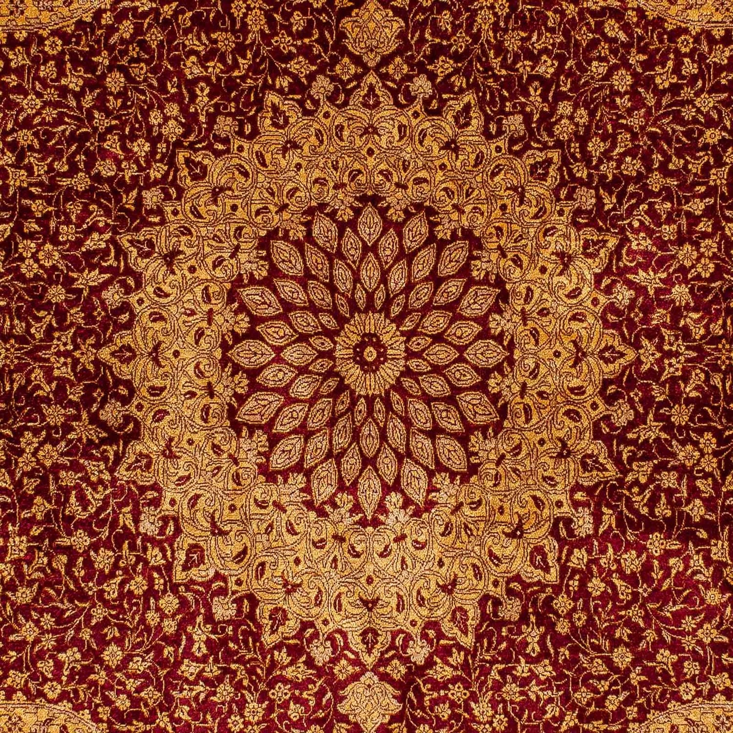 Alfombra de seda - Ghom Seda - Prima - 188 x 130 cm - beige