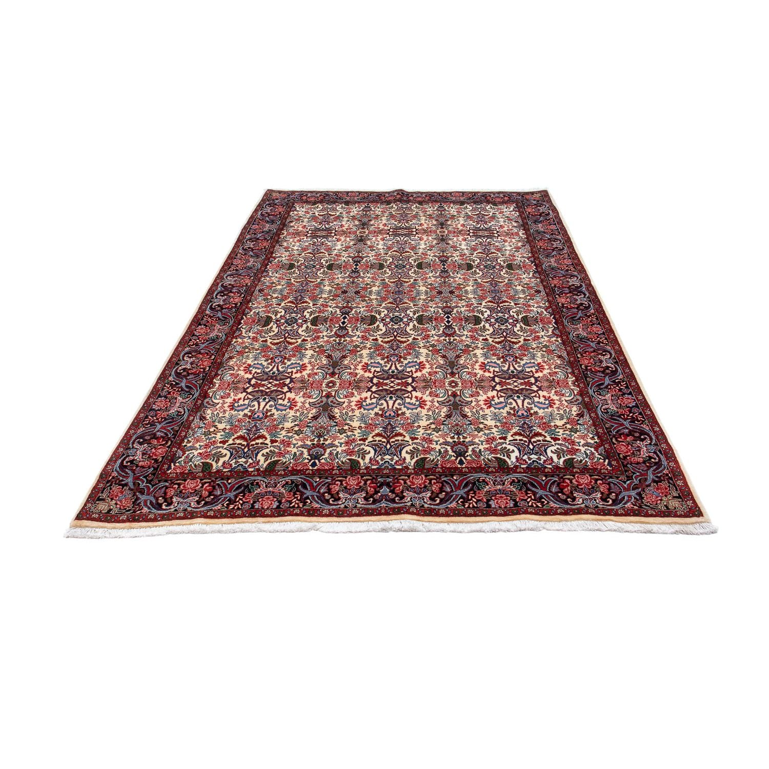 Alfombra persa - Bidjar - 238 x 150 cm - beige
