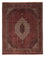 Alfombra persa - Bidjar - 237 x 200 cm - rojo oscuro