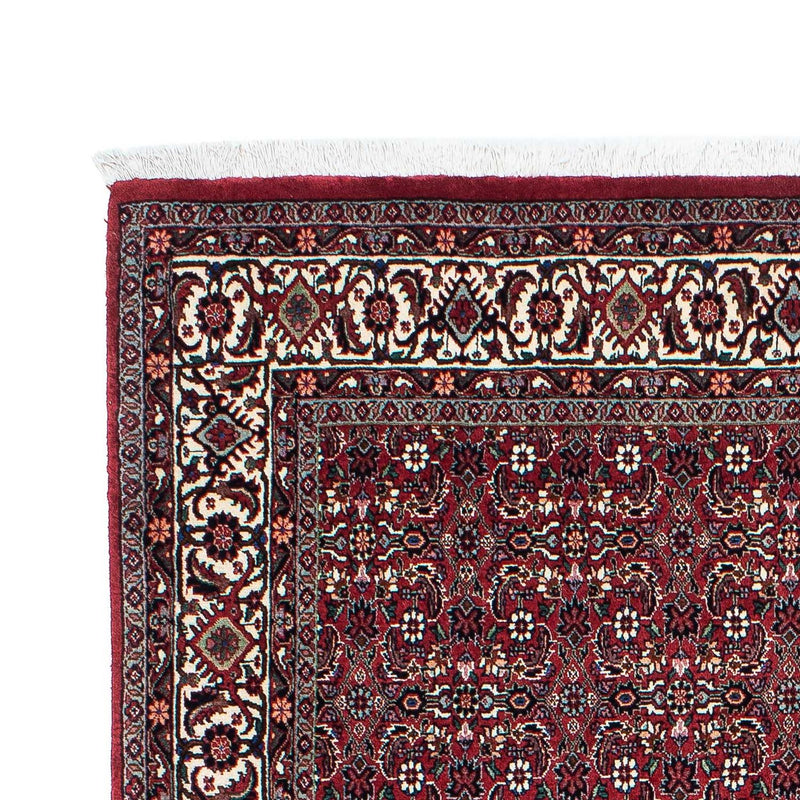 Alfombra persa - Bidjar - 208 x 134 cm - rojo oscuro