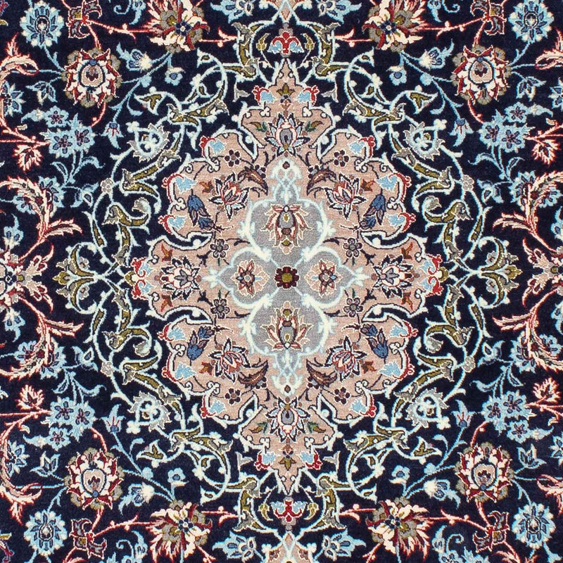 Alfombra Persa - Isfahan - Prima - 226 x 149 cm - azul oscuro