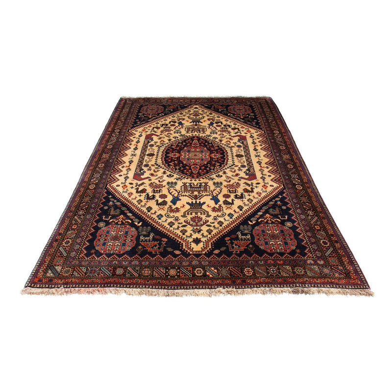 Alfombra Gabbeh - Persa Kashkuli - 263 x 158 cm - beige