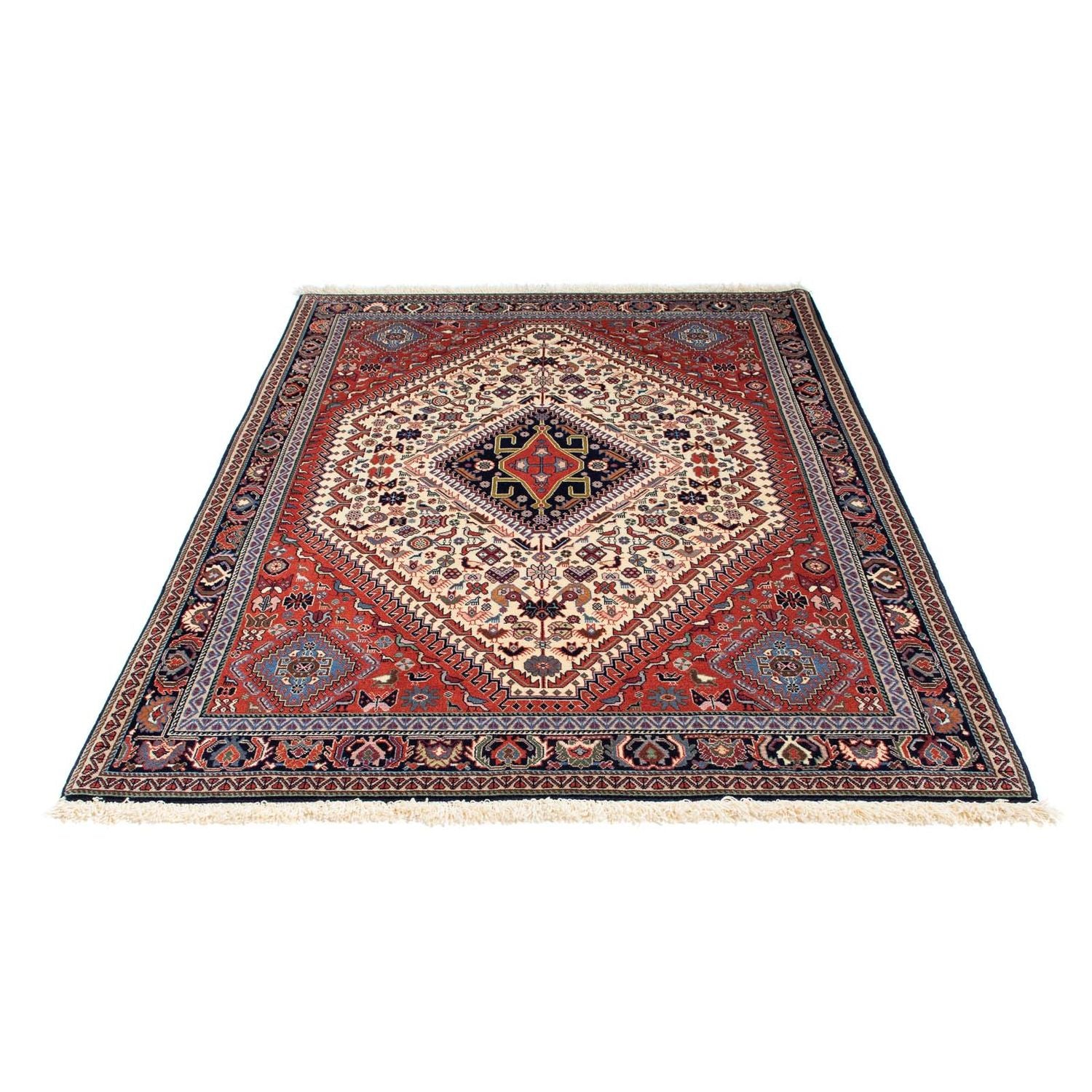 Alfombra Gabbeh - Persa Kashkuli - 210 x 139 cm - beige