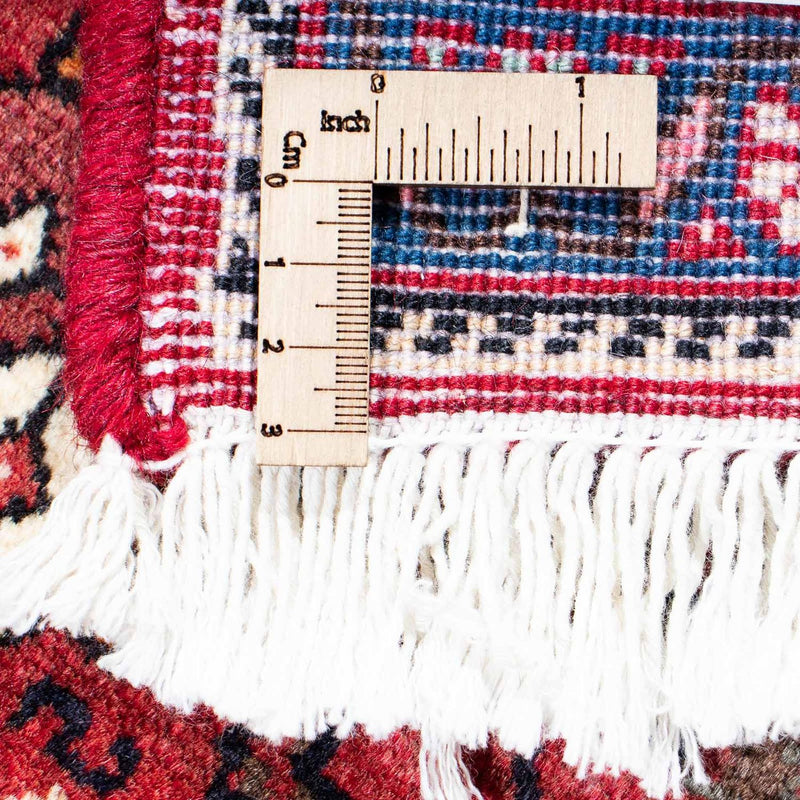 Alfombra Gabbeh - Persa Kashkuli - 247 x 157 cm - rojo oscuro