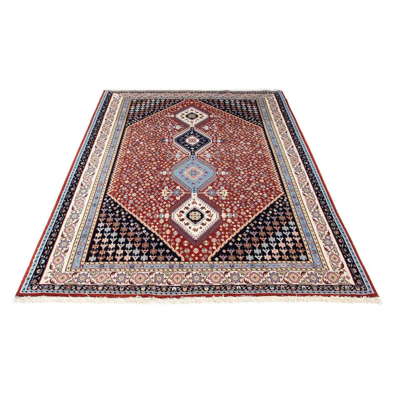 Alfombra Gabbeh - Persa Kashkuli - 225 x 139 cm - rojo oscuro