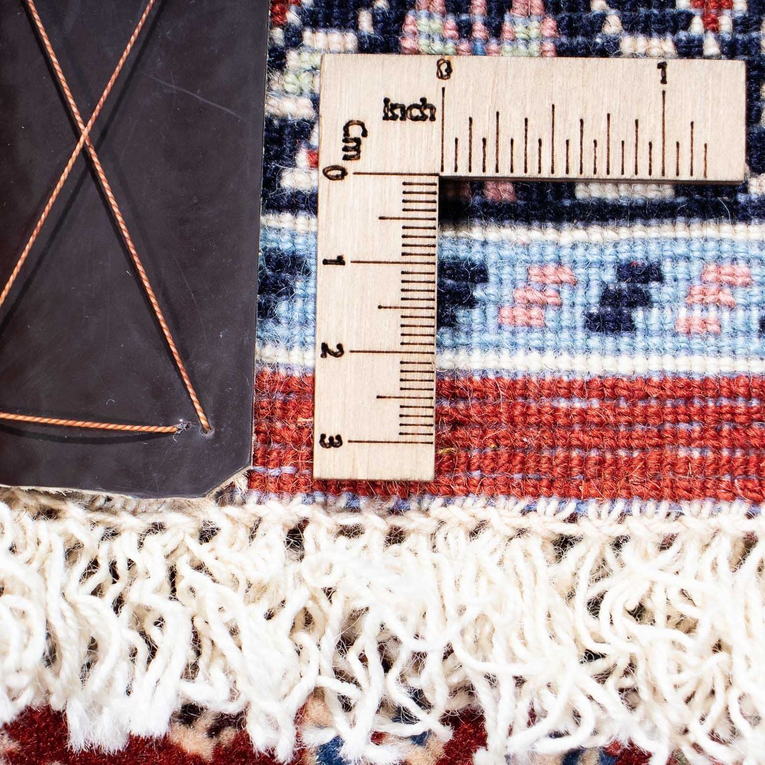 Alfombra Gabbeh - Persa Kashkuli - 225 x 139 cm - rojo oscuro