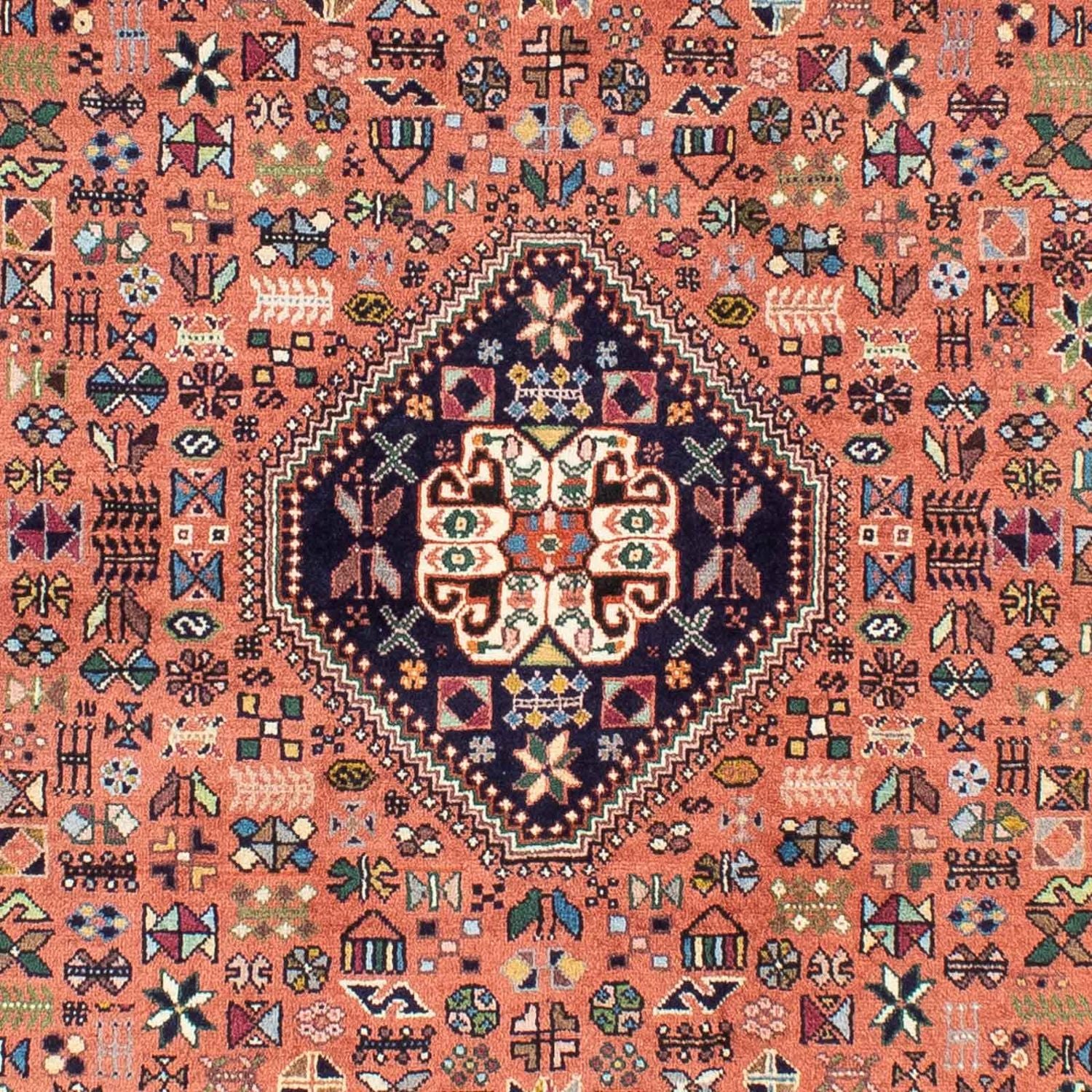 Alfombra Gabbeh - Persa Kashkuli - 240 x 167 cm - óxido