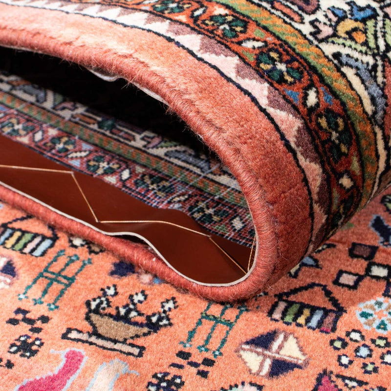 Alfombra Gabbeh - Persa Kashkuli - 240 x 167 cm - óxido
