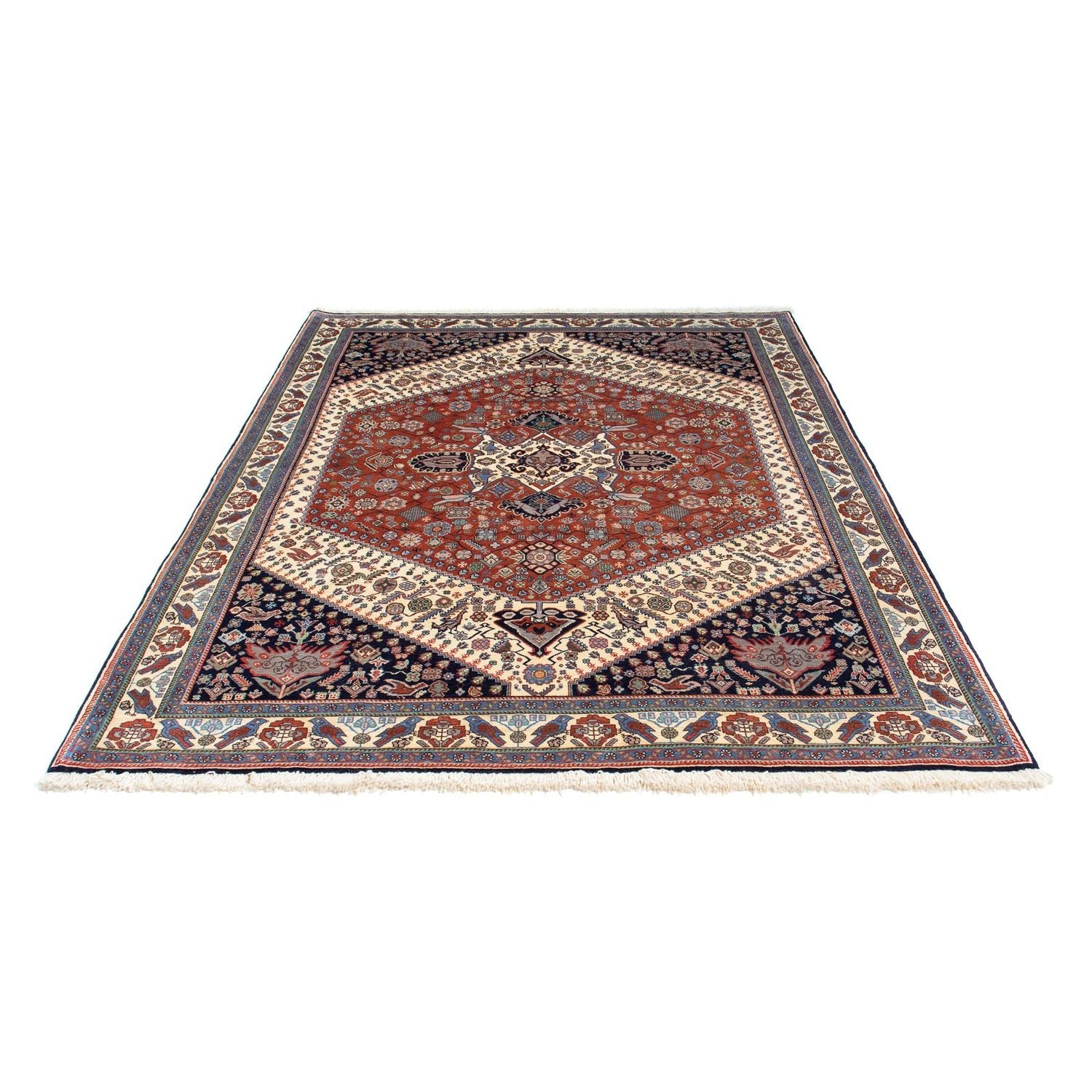 Alfombra Gabbeh - Persa Kashkuli - 237 x 171 cm - marrón