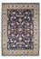 Alfombra Gabbeh - Persa Kashkuli - 248 x 177 cm - azul oscuro