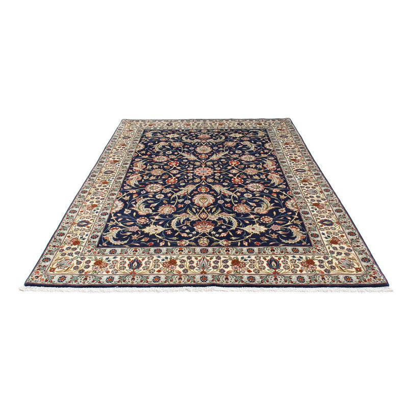 Alfombra Gabbeh - Persa Kashkuli - 248 x 177 cm - azul oscuro