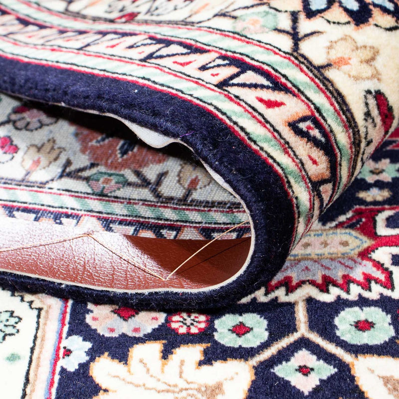 Alfombra Gabbeh - Persa Kashkuli - 203 x 148 cm - azul oscuro