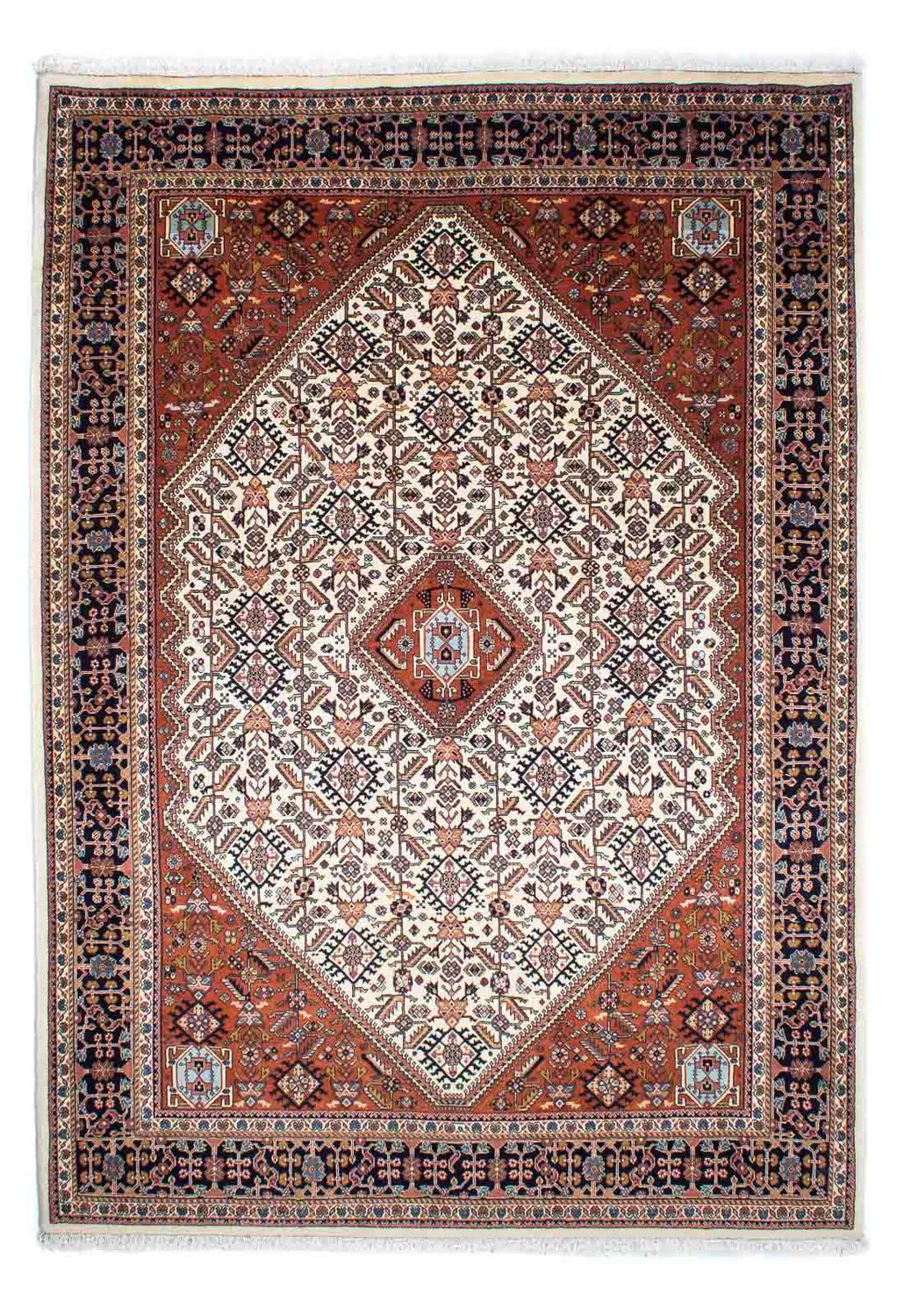 Alfombra Gabbeh - Persa Kashkuli - 253 x 175 cm - marrón