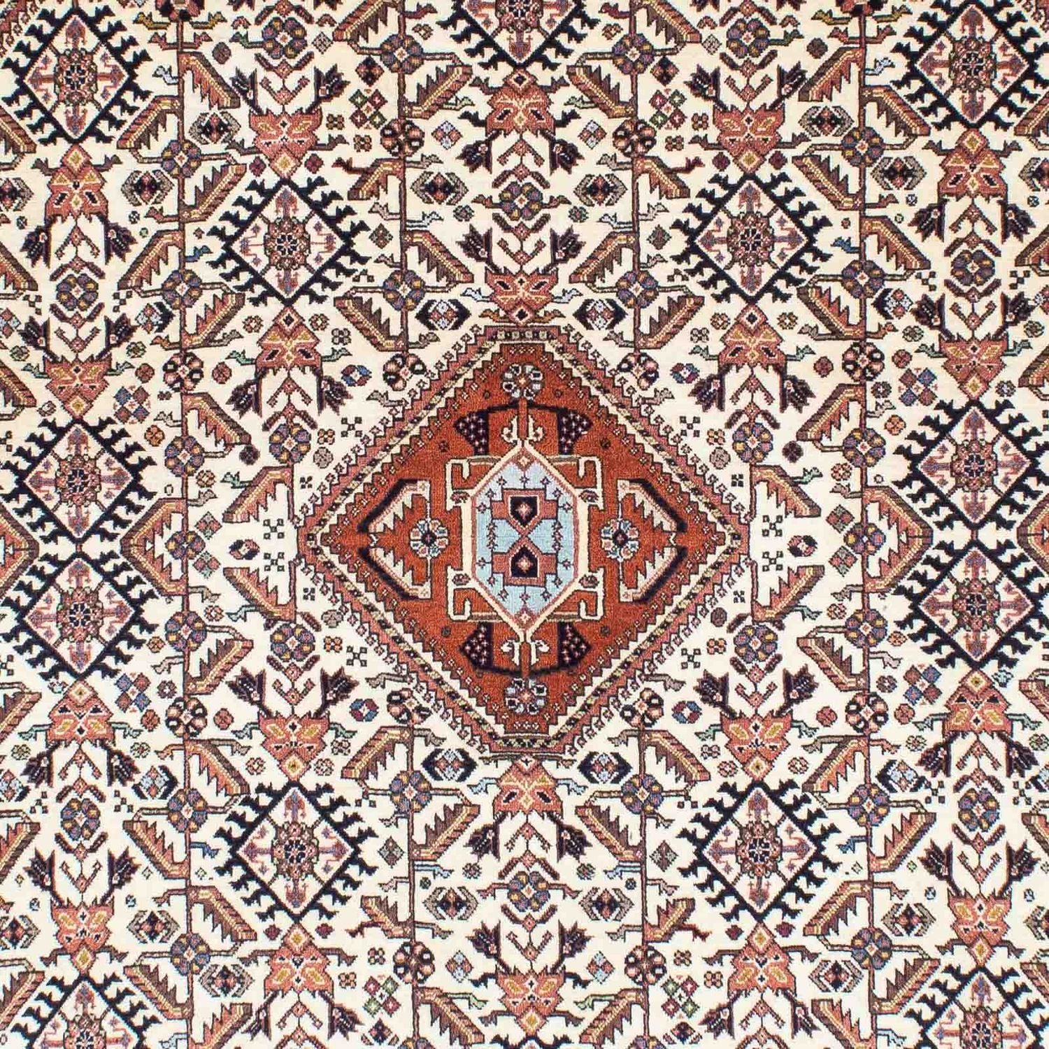 Alfombra Gabbeh - Persa Kashkuli - 253 x 175 cm - marrón