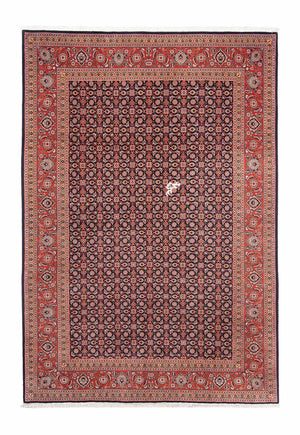 Alfombra persa - Tabriz - 295 x 202 cm - azul oscuro