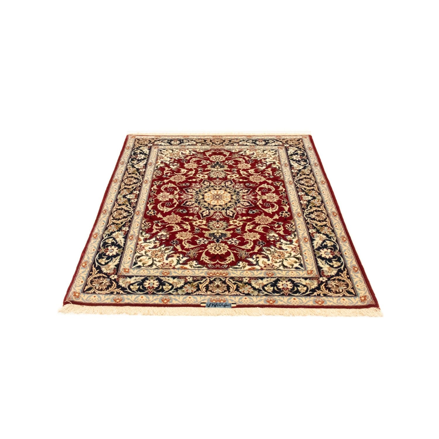 Alfombra Persa - Isfahan - Prima - 158 x 110 cm - rojo