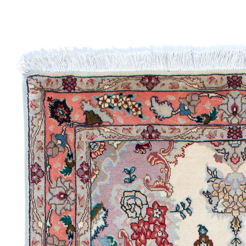 Alfombra de pasillo Alfombra Persa - Tabriz - Real - 205 x 82 cm - beige