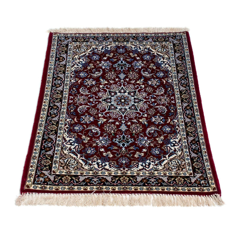 Alfombra Persa - Isfahan - Prima - 108 x 70 cm - rojo oscuro