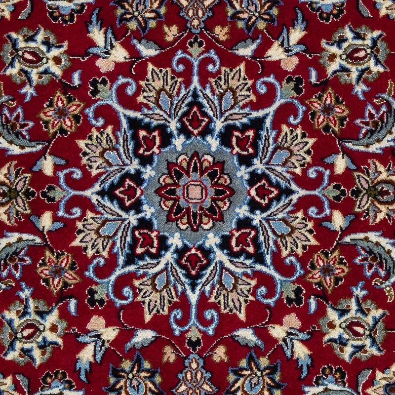 Alfombra Persa - Isfahan - Prima - 101 x 71 cm - rojo oscuro
