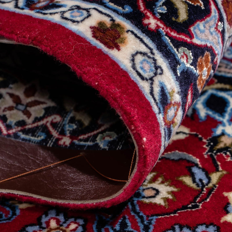 Alfombra Persa - Isfahan - Prima - 101 x 71 cm - rojo oscuro