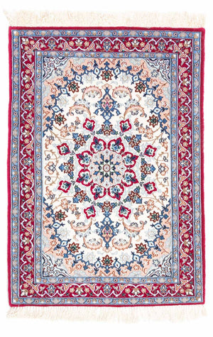 Alfombra Persa - Isfahan - Prima - 100 x 71 cm - beige