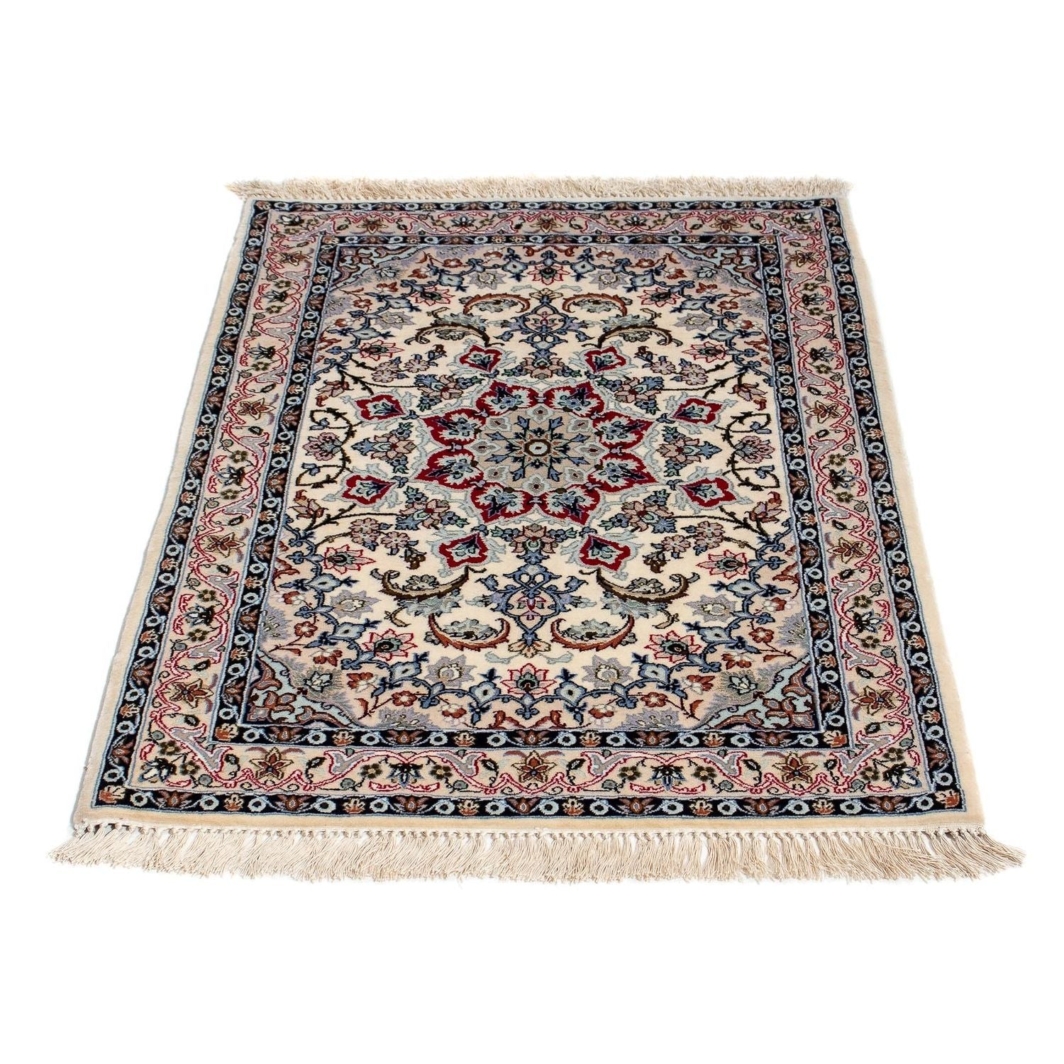 Alfombra Persa - Isfahan - Prima - 101 x 70 cm - beige