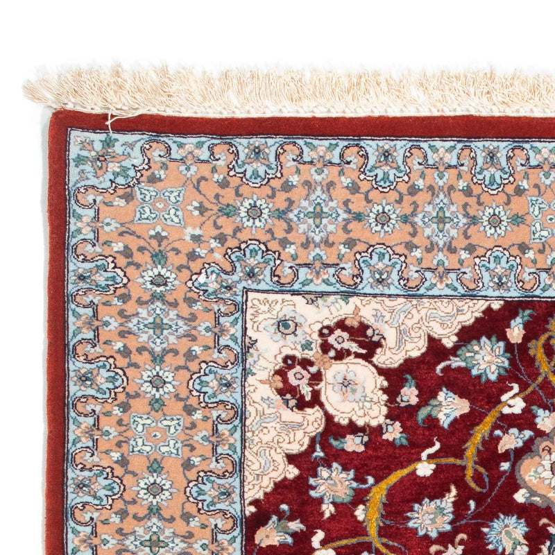 Alfombra Persa - Isfahan - Prima - 119 x 84 cm - rojo oscuro